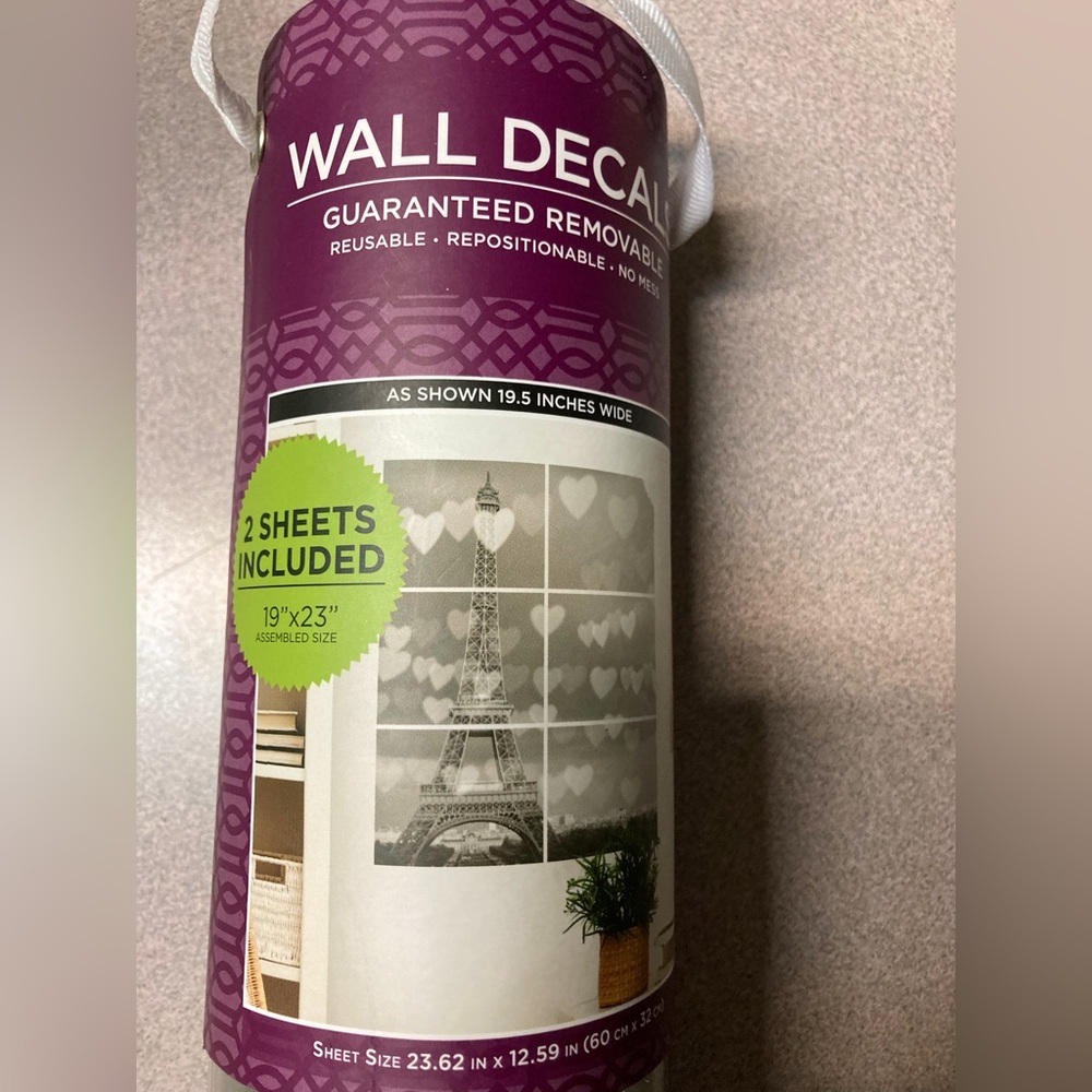 Wall decals ( never opened)